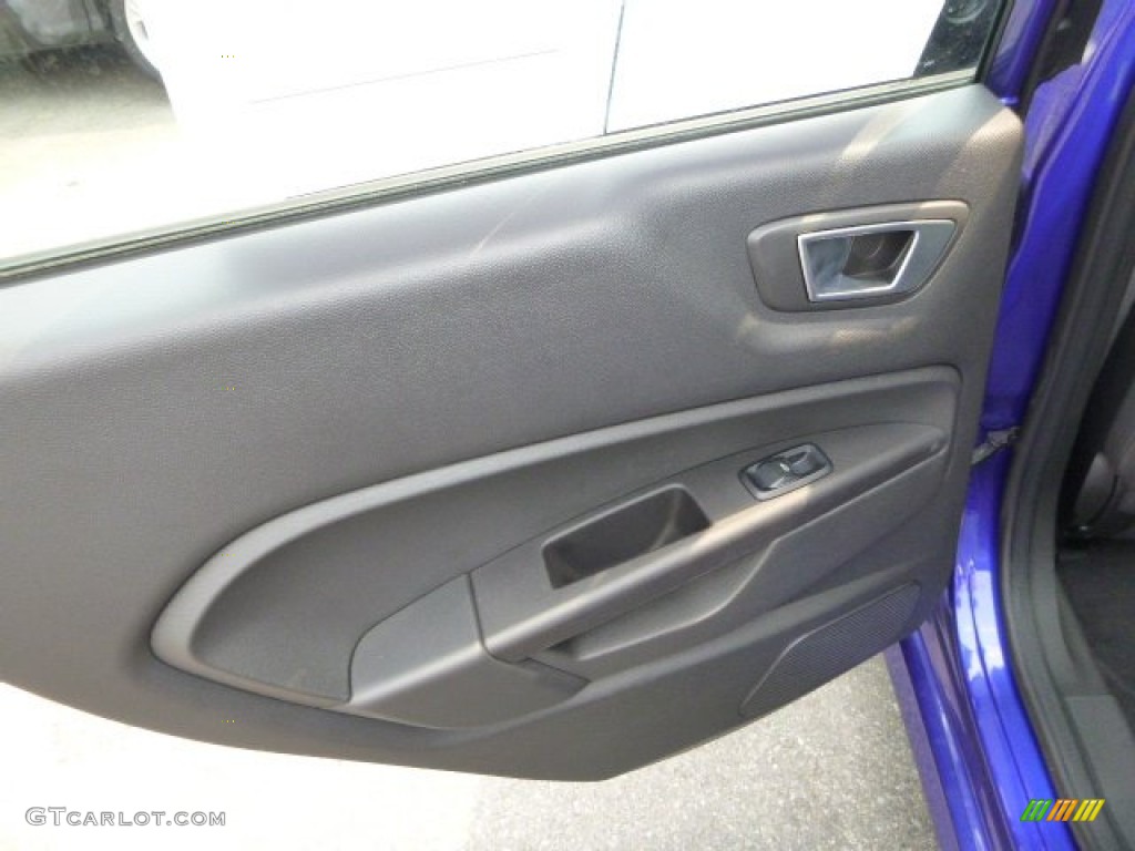 2014 Fiesta ST Hatchback - Performance Blue / ST Charcoal Black photo #18