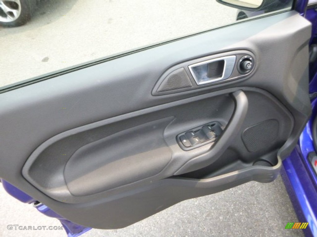2014 Fiesta ST Hatchback - Performance Blue / ST Charcoal Black photo #19