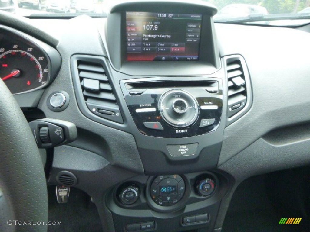 2014 Fiesta ST Hatchback - Performance Blue / ST Charcoal Black photo #23