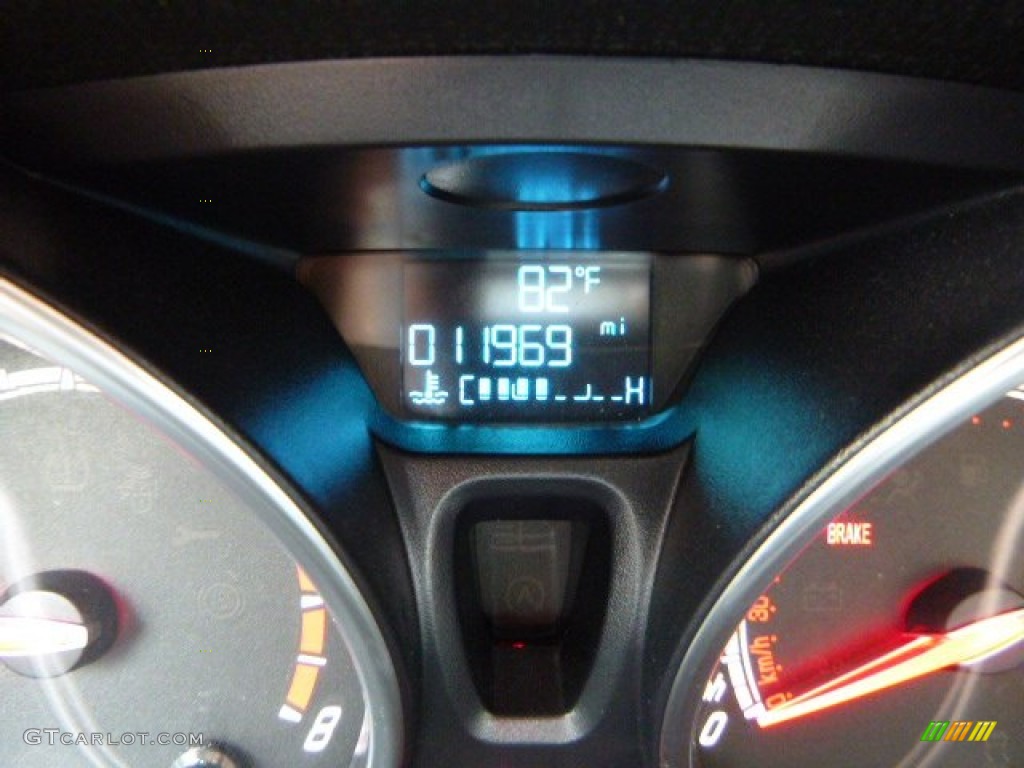 2014 Fiesta ST Hatchback - Performance Blue / ST Charcoal Black photo #24