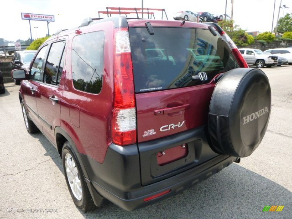 2005 CR-V EX 4WD - Redondo Red Pearl / Ivory photo #3