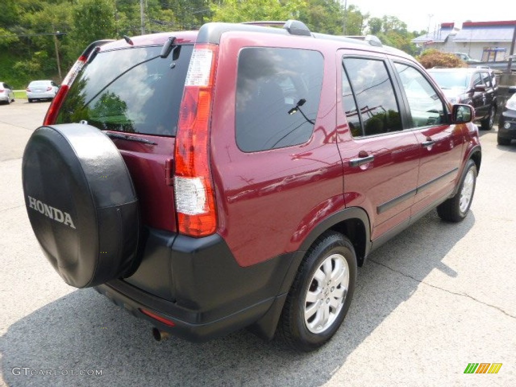 2005 CR-V EX 4WD - Redondo Red Pearl / Ivory photo #5
