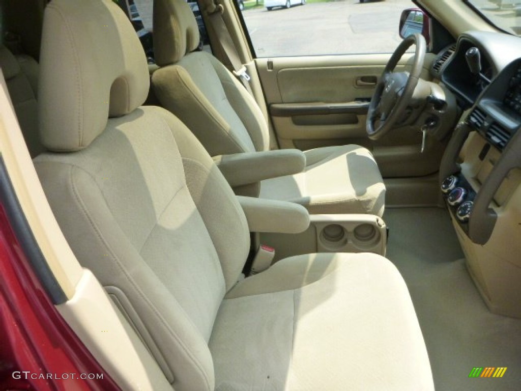 2005 CR-V EX 4WD - Redondo Red Pearl / Ivory photo #10
