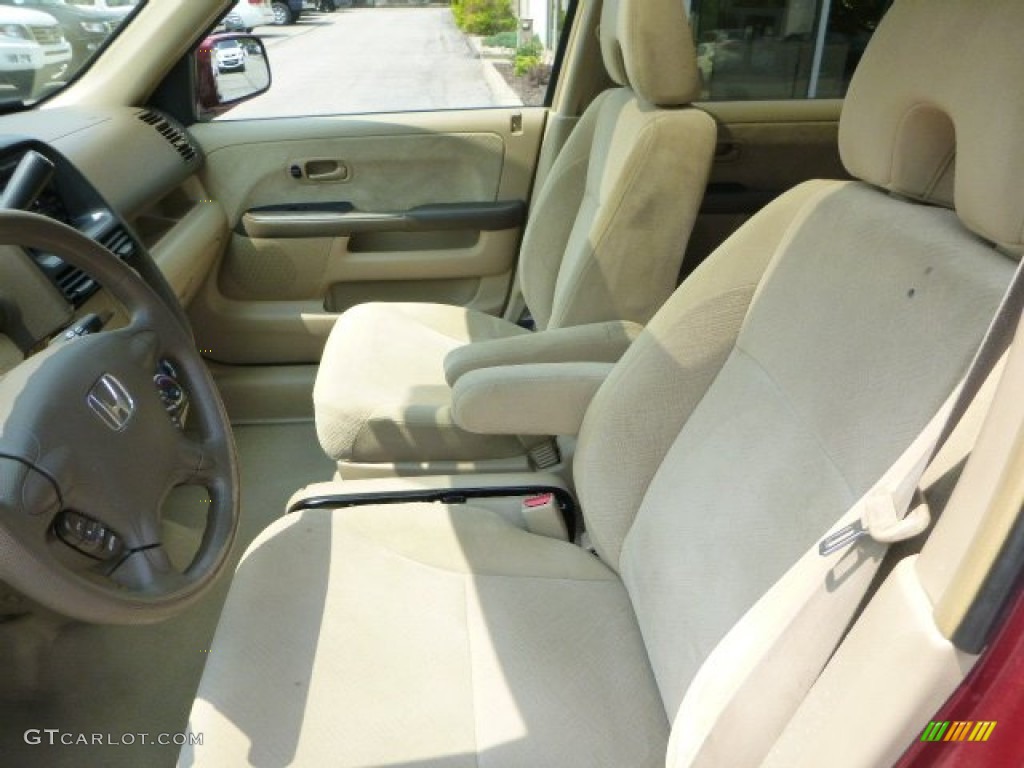 2005 CR-V EX 4WD - Redondo Red Pearl / Ivory photo #15