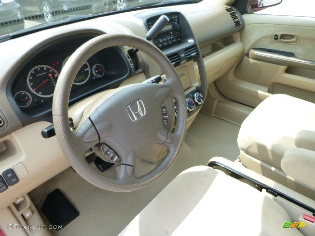 2005 CR-V EX 4WD - Redondo Red Pearl / Ivory photo #20