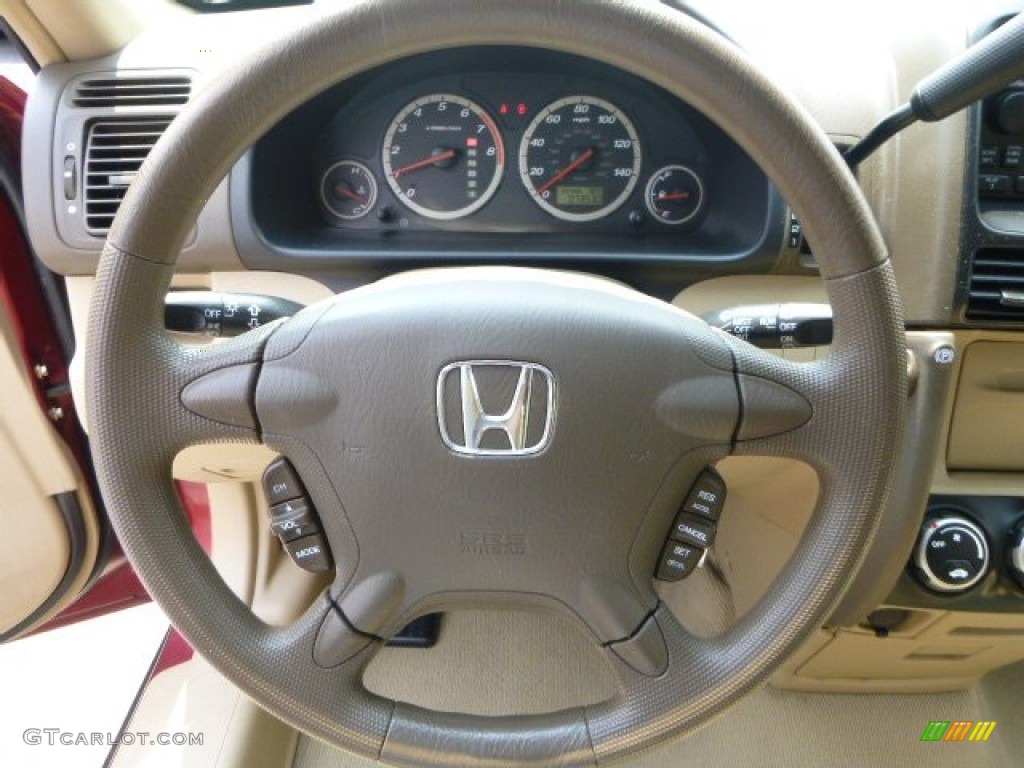 2005 CR-V EX 4WD - Redondo Red Pearl / Ivory photo #22