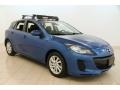 2012 Sky Blue Mica Mazda MAZDA3 i Grand Touring 5 Door  photo #1