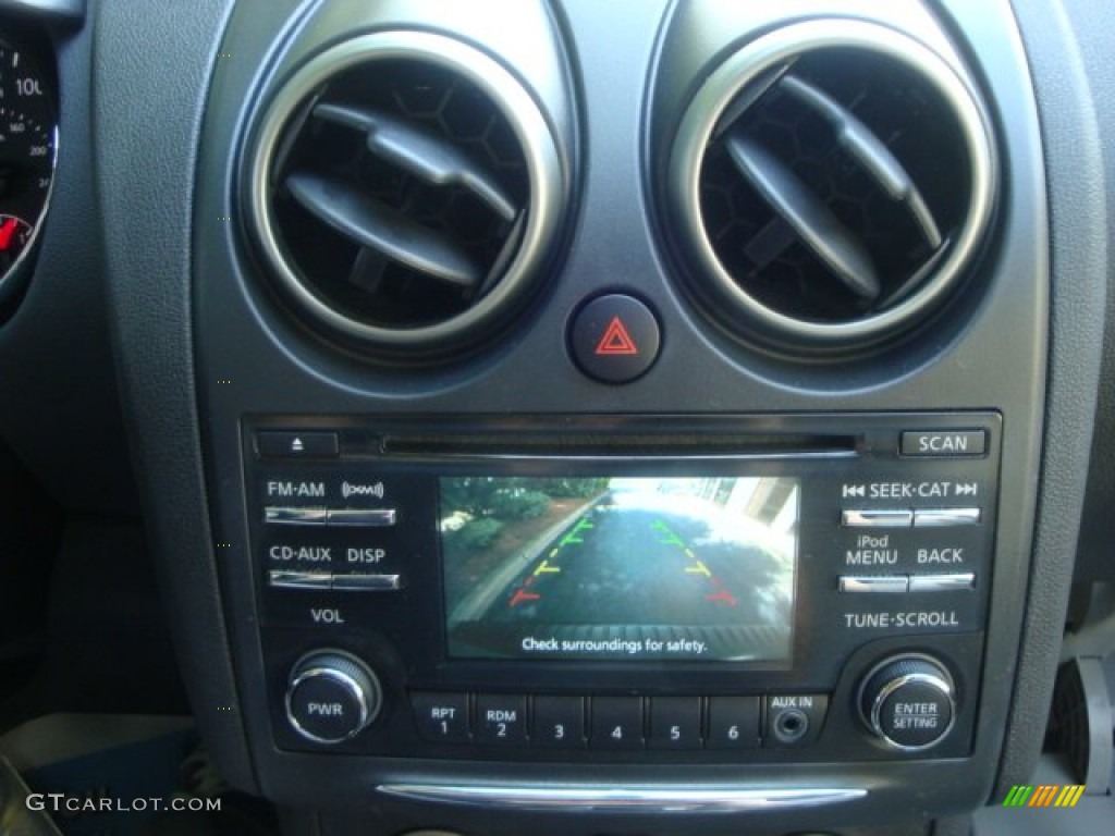 2012 Rogue S AWD - Platinum Graphite / Black photo #20