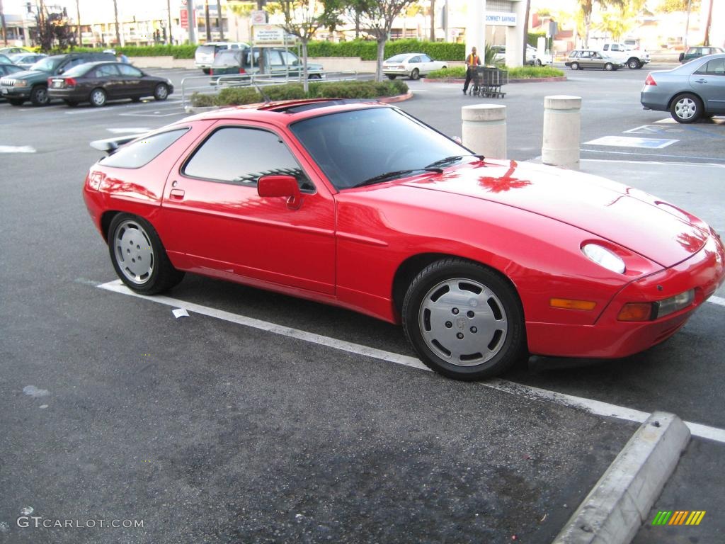 1990 928 S4 - Guards Red / Black photo #9