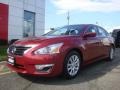 2013 Cayenne Red Nissan Altima 2.5 S  photo #1