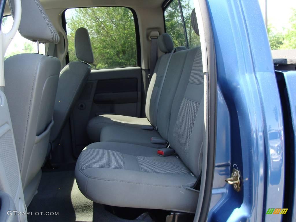 2006 Ram 1500 Sport Quad Cab 4x4 - Atlantic Blue Pearl / Medium Slate Gray photo #8