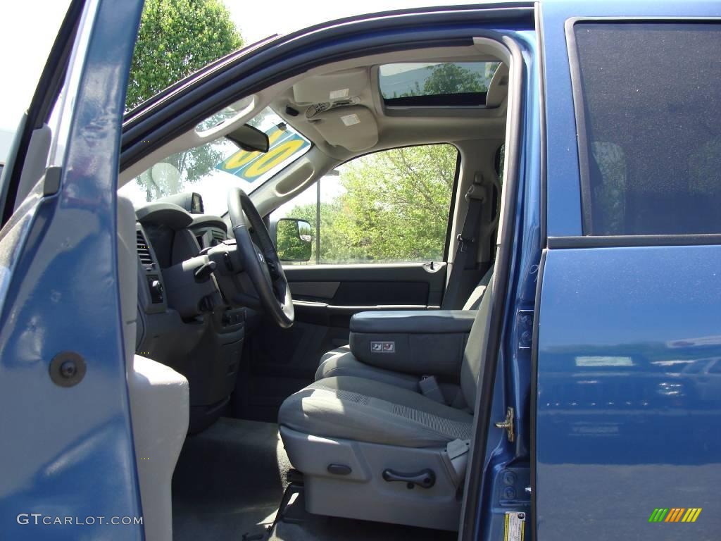 2006 Ram 1500 Sport Quad Cab 4x4 - Atlantic Blue Pearl / Medium Slate Gray photo #11