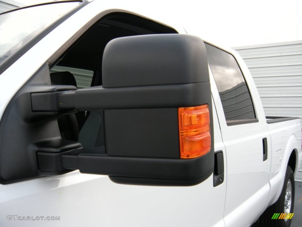 2015 F250 Super Duty XLT Crew Cab - Oxford White / Steel photo #13