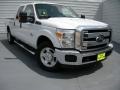 Oxford White - F250 Super Duty XLT Crew Cab Photo No. 1