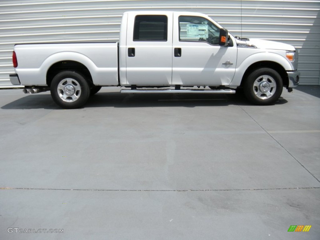 Oxford White 2015 Ford F250 Super Duty XLT Crew Cab Exterior Photo #96152966