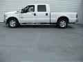 Oxford White - F250 Super Duty XLT Crew Cab Photo No. 6