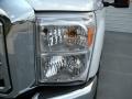 Oxford White - F250 Super Duty XLT Crew Cab Photo No. 9