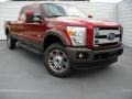 2015 Ruby Red Ford F350 Super Duty King Ranch Crew Cab 4x4  photo #2