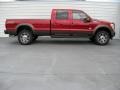 2015 Ruby Red Ford F350 Super Duty King Ranch Crew Cab 4x4  photo #3