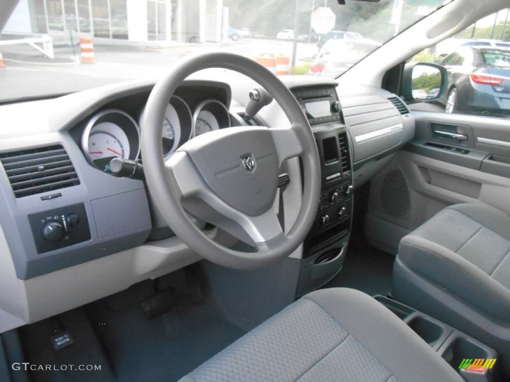 2010 Grand Caravan SE - Deep Water Blue Pearl Coat / Dark Slate Gray/Light Shale photo #14