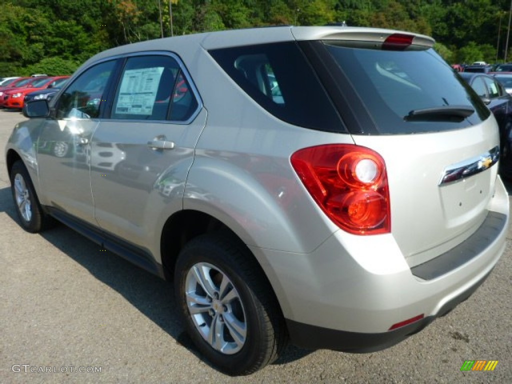 2015 Equinox LS - Champagne Silver Metallic / Jet Black photo #3