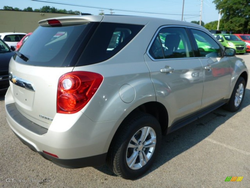 2015 Equinox LS - Champagne Silver Metallic / Jet Black photo #5