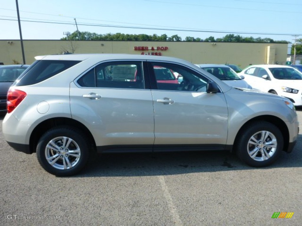 2015 Equinox LS - Champagne Silver Metallic / Jet Black photo #6