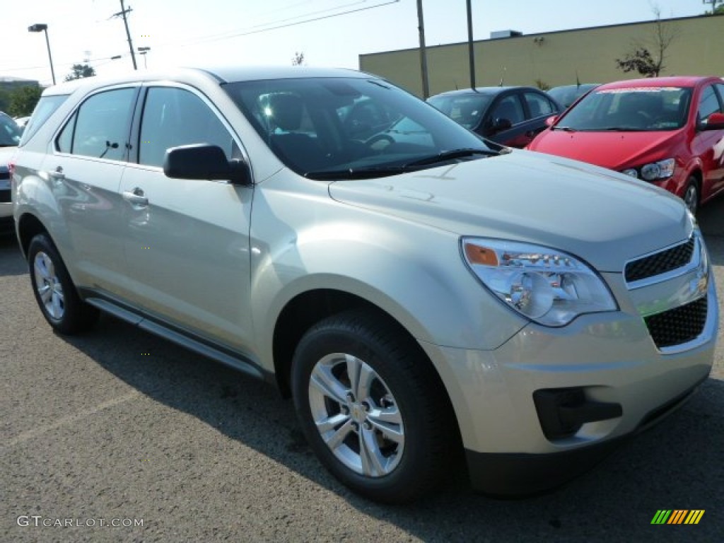 2015 Equinox LS - Champagne Silver Metallic / Jet Black photo #7