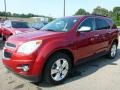 2015 Crystal Red Tintcoat Chevrolet Equinox LT AWD  photo #1