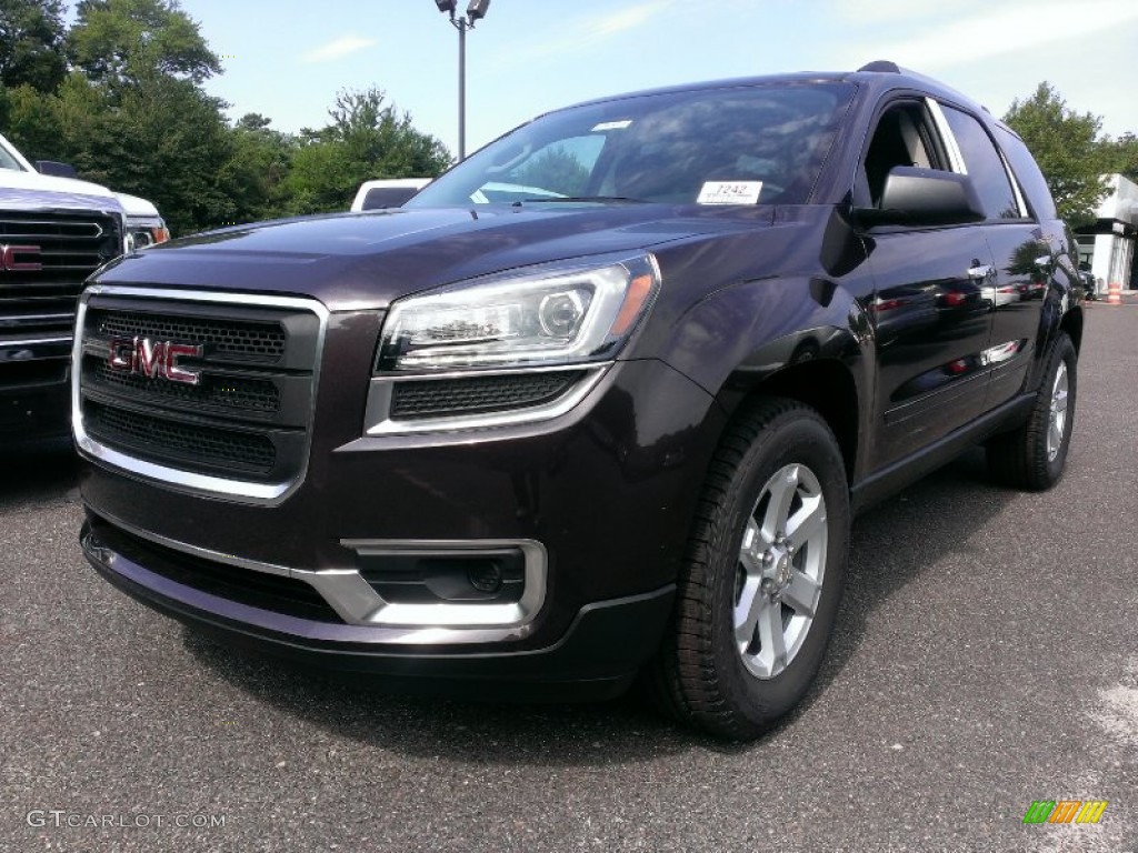 Midnight Amethyst Metallic GMC Acadia