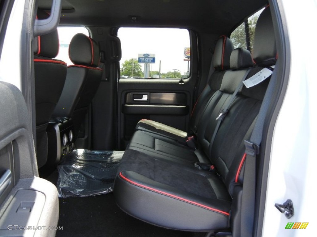 2014 F150 FX4 SuperCrew 4x4 - Oxford White / FX Appearance Black Leather/Alcantara photo #7