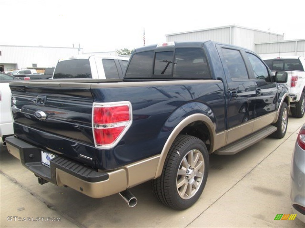 2014 F150 King Ranch SuperCrew - Blue Jeans / King Ranch Chaparral/Pale Adobe photo #1