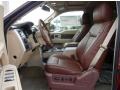  2014 F150 King Ranch SuperCrew King Ranch Chaparral/Pale Adobe Interior