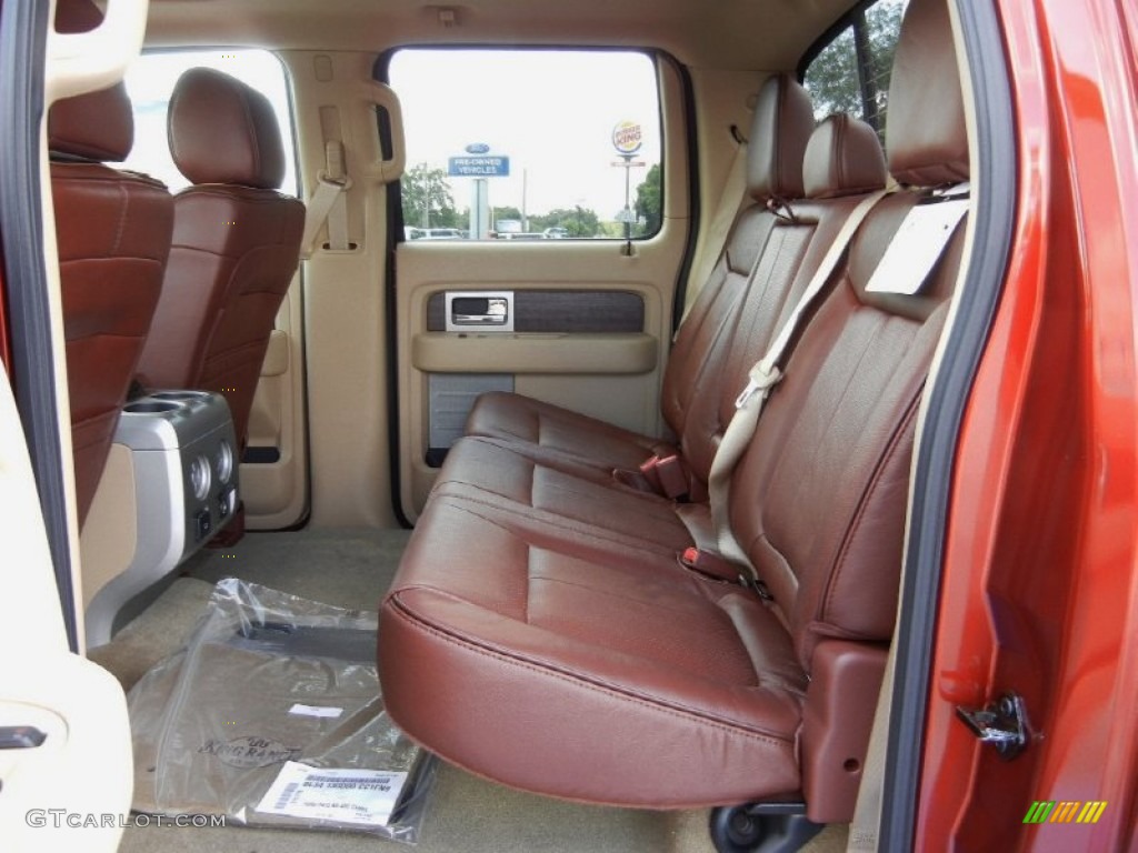 2014 Ford F150 King Ranch SuperCrew Rear Seat Photo #96161295