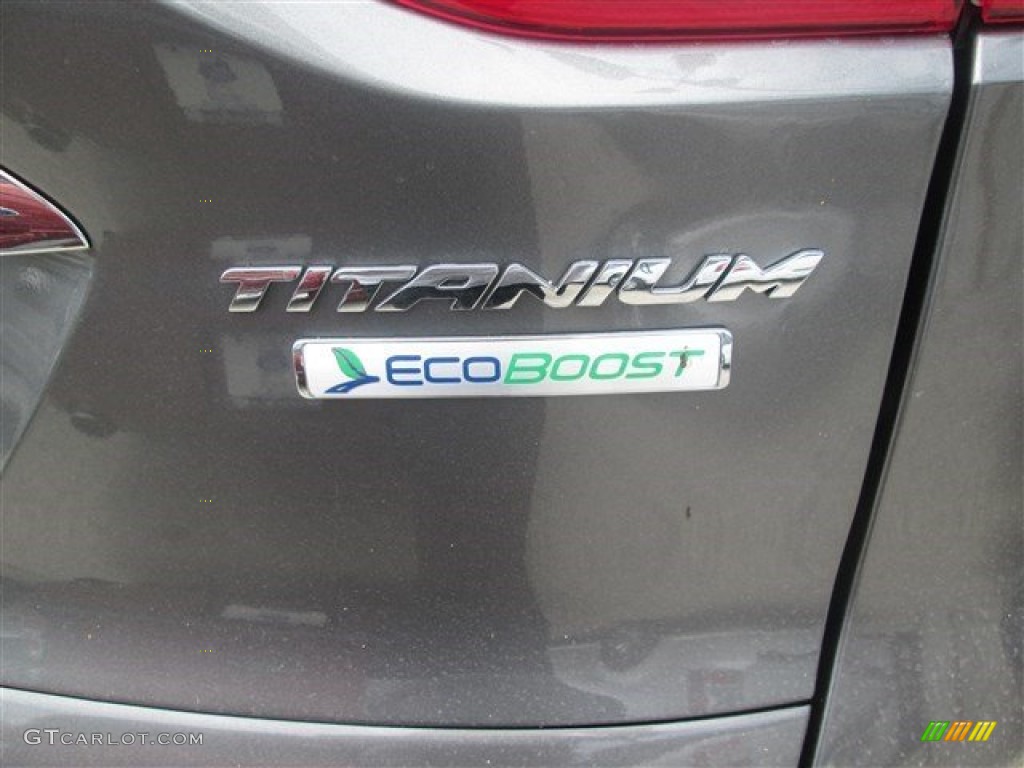 2014 Escape Titanium 2.0L EcoBoost - Sterling Gray / Charcoal Black photo #6