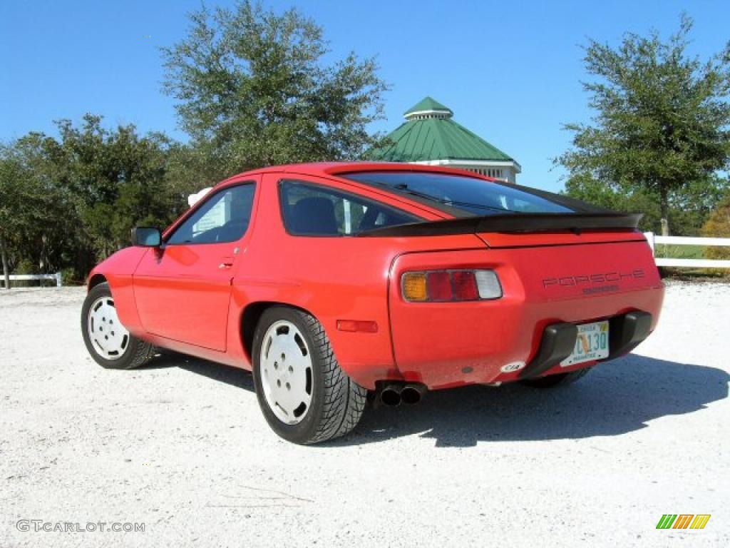 1986 928 S - Guards Red / Black photo #2