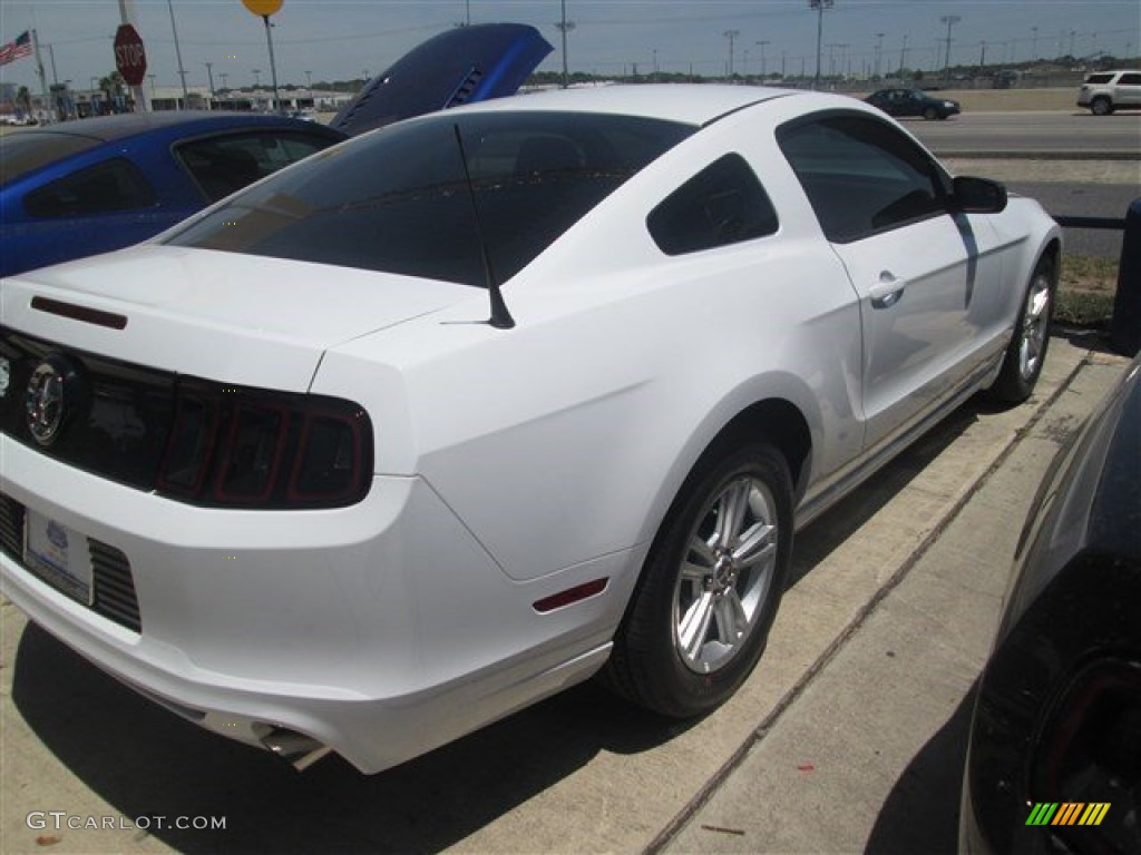 2014 Mustang V6 Coupe - Oxford White / Charcoal Black photo #1