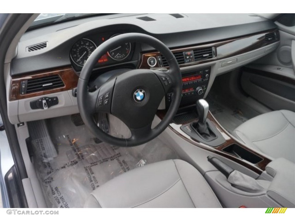 Gray Dakota Leather Interior 2011 BMW 3 Series 328i Sedan Photo #96163394