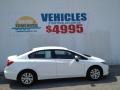 Taffeta White - Civic LX Sedan Photo No. 24