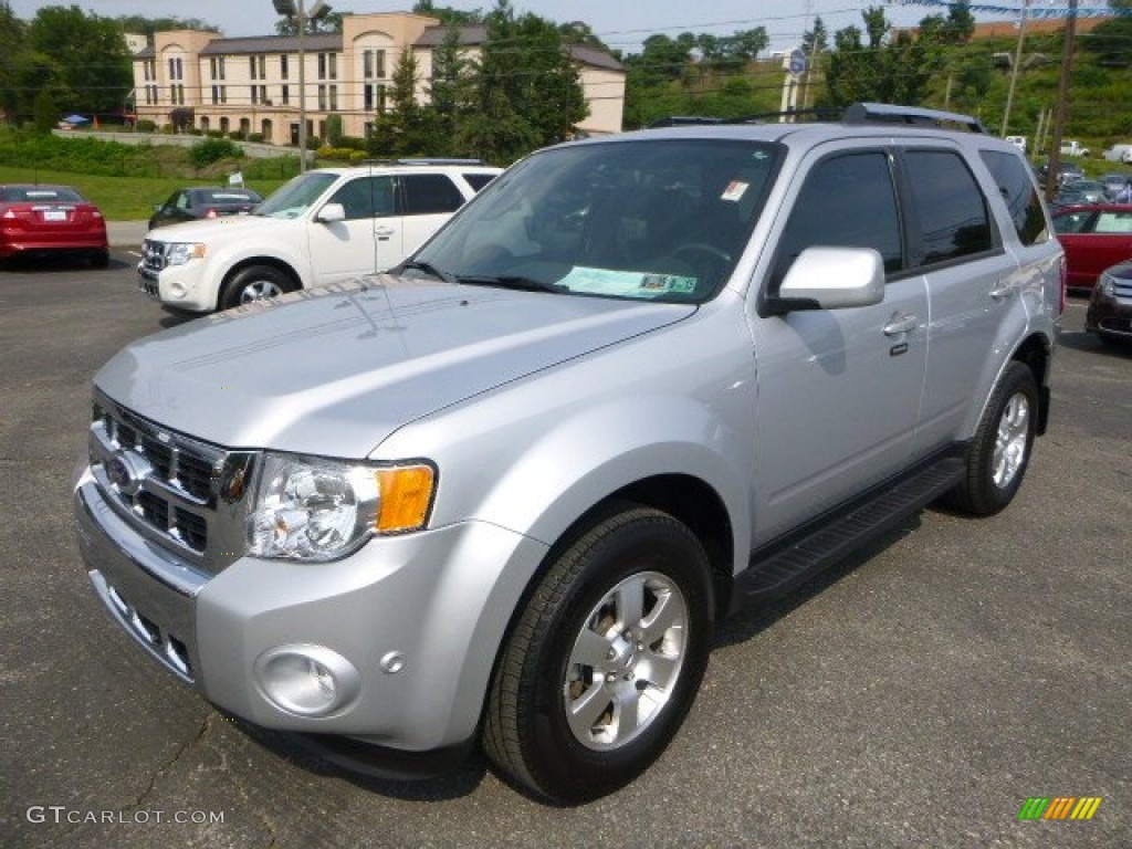 2012 Escape Limited V6 4WD - Ingot Silver Metallic / Charcoal Black photo #5