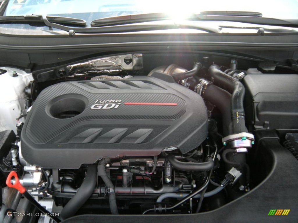 2015 Hyundai Sonata Sport 2.0T 2.0 Liter GDI Turbocharged DOHC 16-Valve D-CVVT 4 Cylinder Engine Photo #96166733