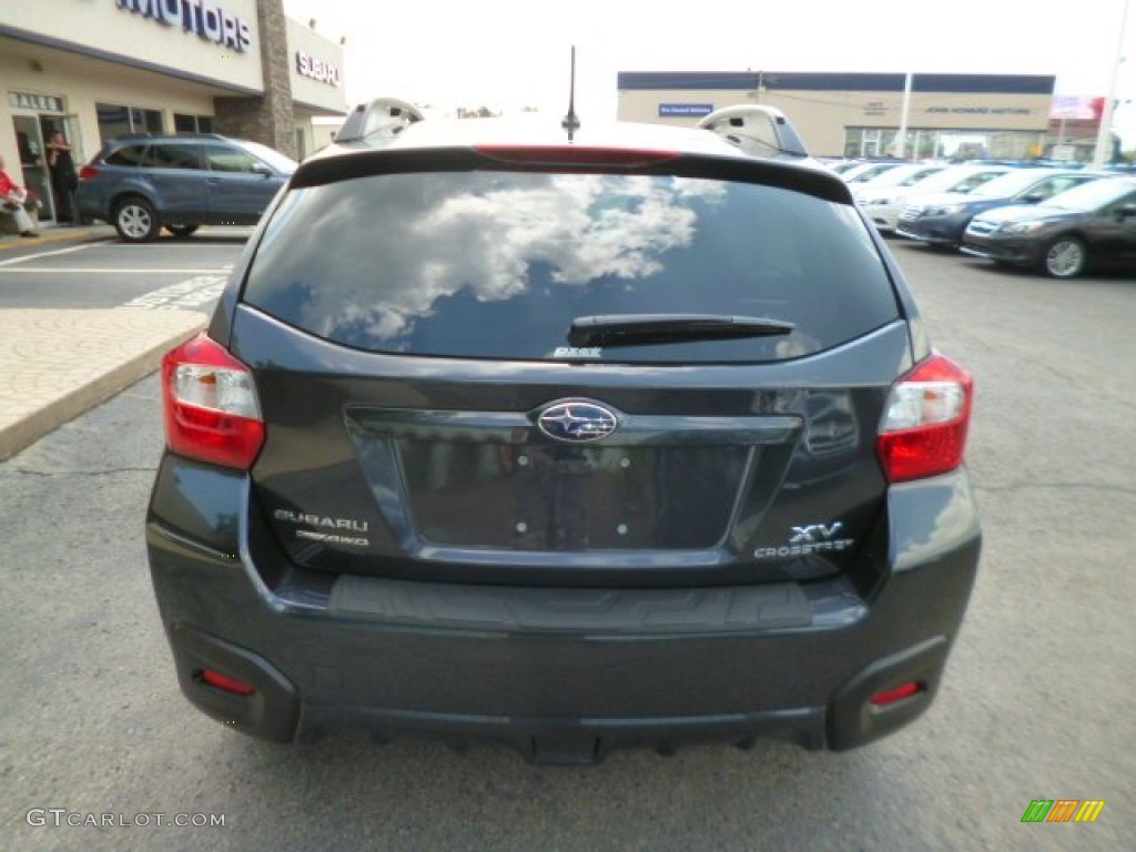 2014 XV Crosstrek 2.0i Premium - Dark Gray Metallic / Black photo #6