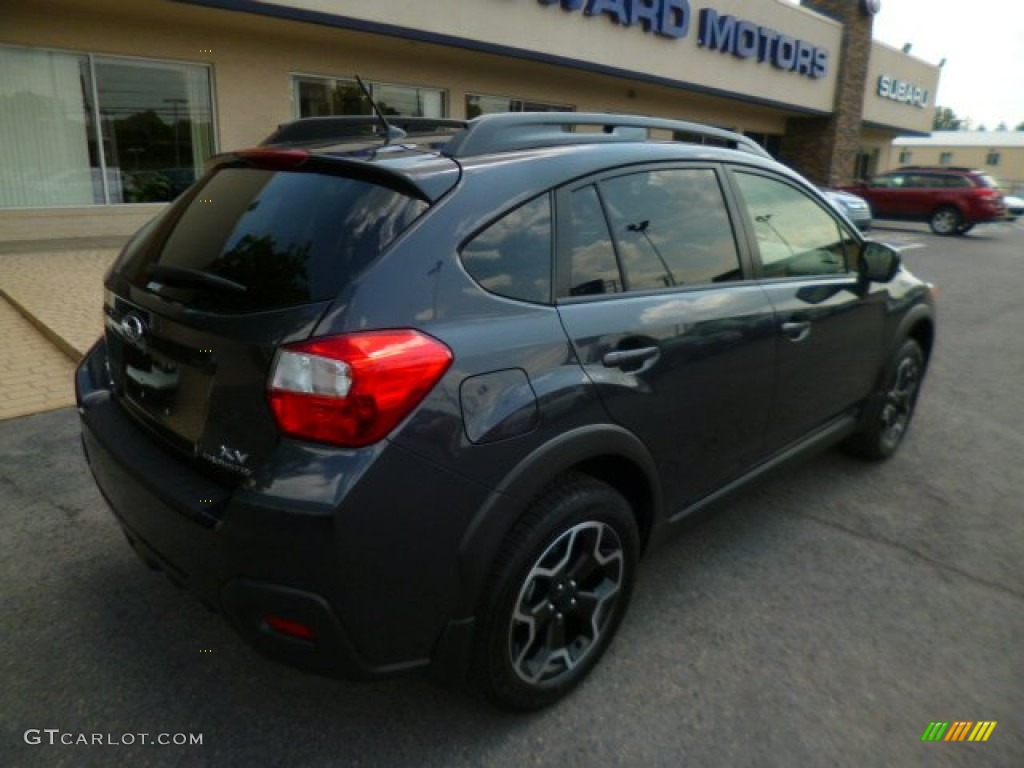 2014 XV Crosstrek 2.0i Premium - Dark Gray Metallic / Black photo #7