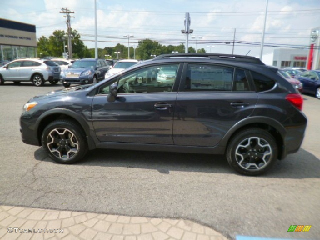 2014 XV Crosstrek 2.0i Premium - Dark Gray Metallic / Black photo #4