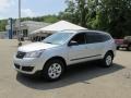 Silver Ice Metallic 2015 Chevrolet Traverse LS AWD