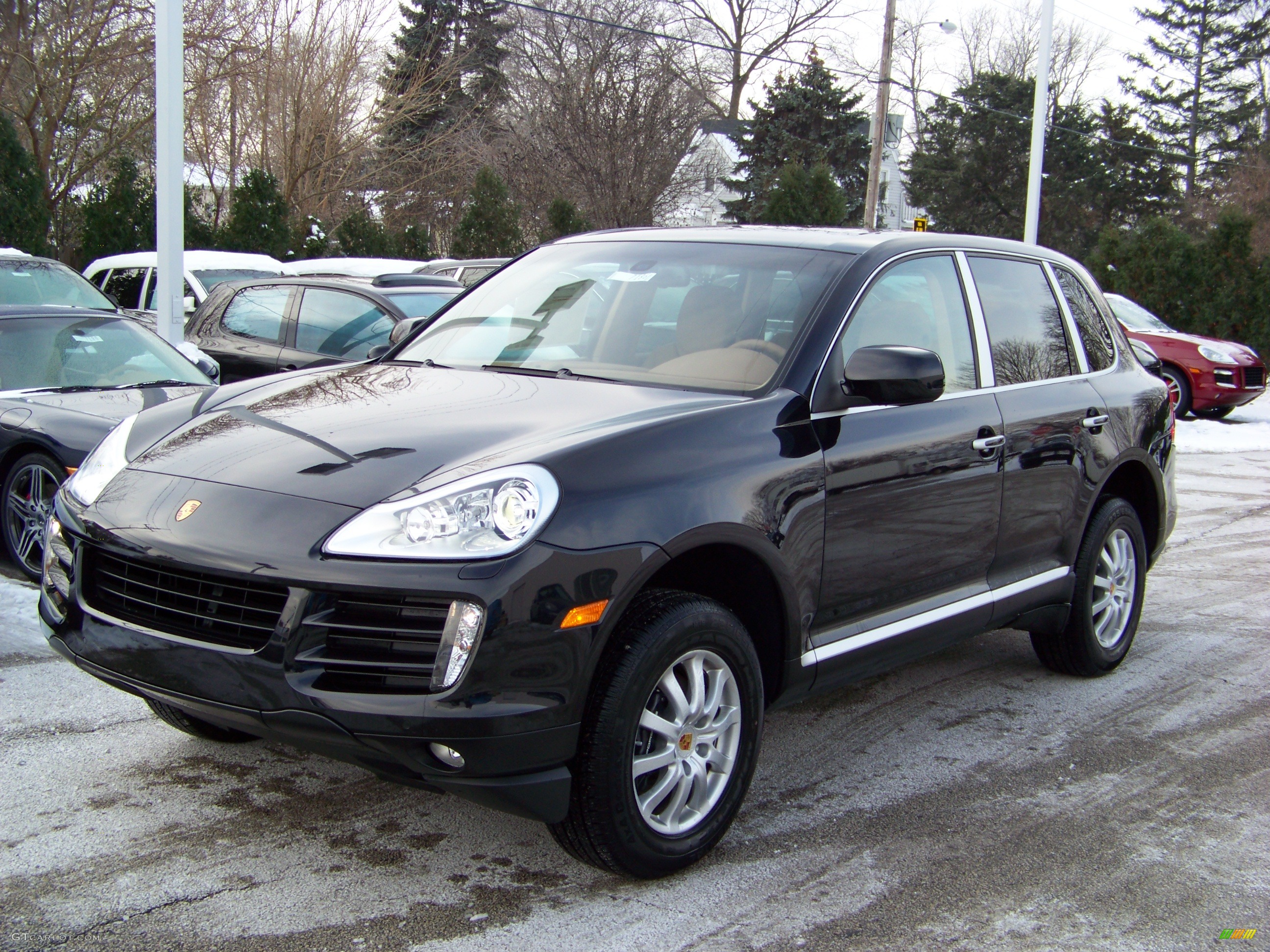 2009 Cayenne Tiptronic - Black / Havanna/Sand Beige photo #1