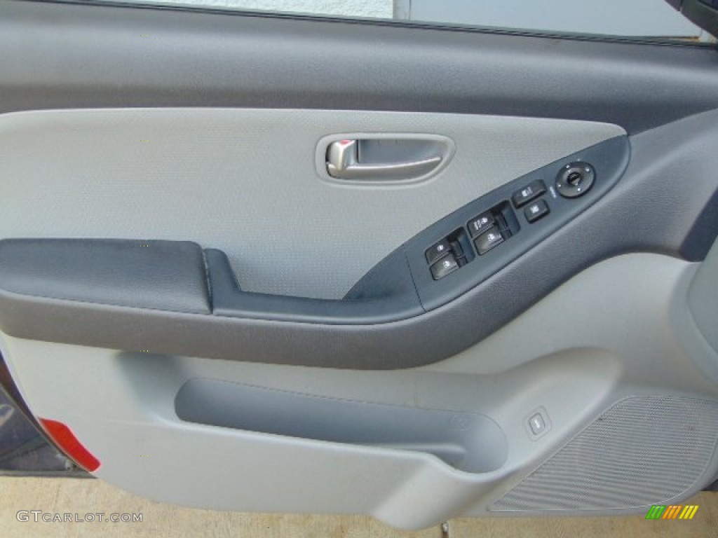2009 Elantra GLS Sedan - Regatta Blue / Gray photo #9