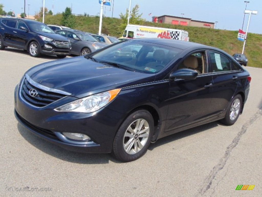 Pacific Blue Pearl 2013 Hyundai Sonata GLS Exterior Photo #96169647