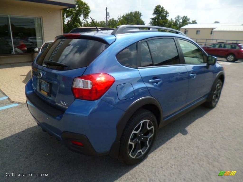 2014 XV Crosstrek 2.0i Limited - Quartz Blue Pearl / Ivory photo #7