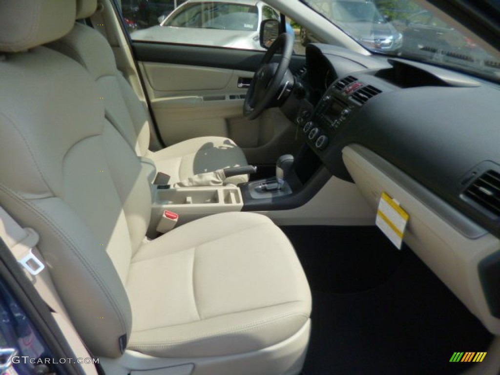 2014 XV Crosstrek 2.0i Limited - Quartz Blue Pearl / Ivory photo #10